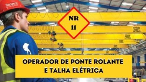 CURSO NR 11 PONTE ROLANTE E TALHA ELÉTRICA