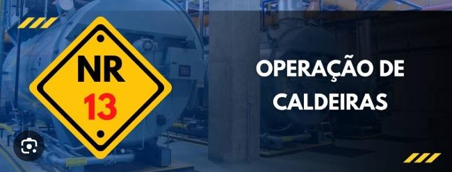CURSO NR 13 OPERAÇÃO DE CALDEIRAS NA TREINACENTRO