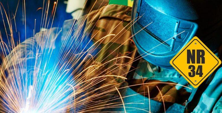 CURSO NR 34 TRABALHO A QUENTE: ATIVIDADE COM SOLDA