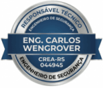 Responsável Técnico Engenheiro de Segurança: Eng. Carlos Wengrover, CREA RS044945.