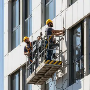 Quem faz o Curso NR 18 Andaime Tubular Fachadeiro, também faz o Curso NR 18 Balancin (Andaime suspenso).