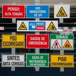 Quem faz o Curso LOTO Bloqueio Sinalização, também faz o Curso NR 26 SInalização de Segurança.