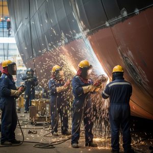 Cursos NR 34 Segurança Naval: Admissional, Trabalho a Quente Maçarico, Máquinas Rotativas, Solda, Outras Atividades.